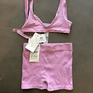 NWT Zara set size xs-s